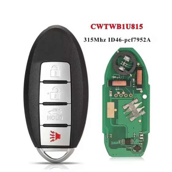 2013 Nissan Sentra / 4-Button Smart Key / CWTWB1U815 (AFTERMARKET)